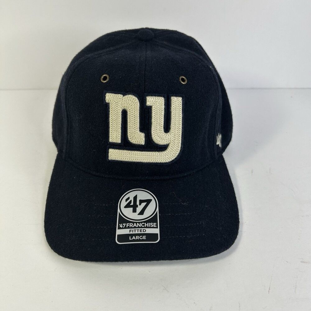 New York Giants '47 NFL Football Golden Age Franchise Fitted Hat Navy Size Large